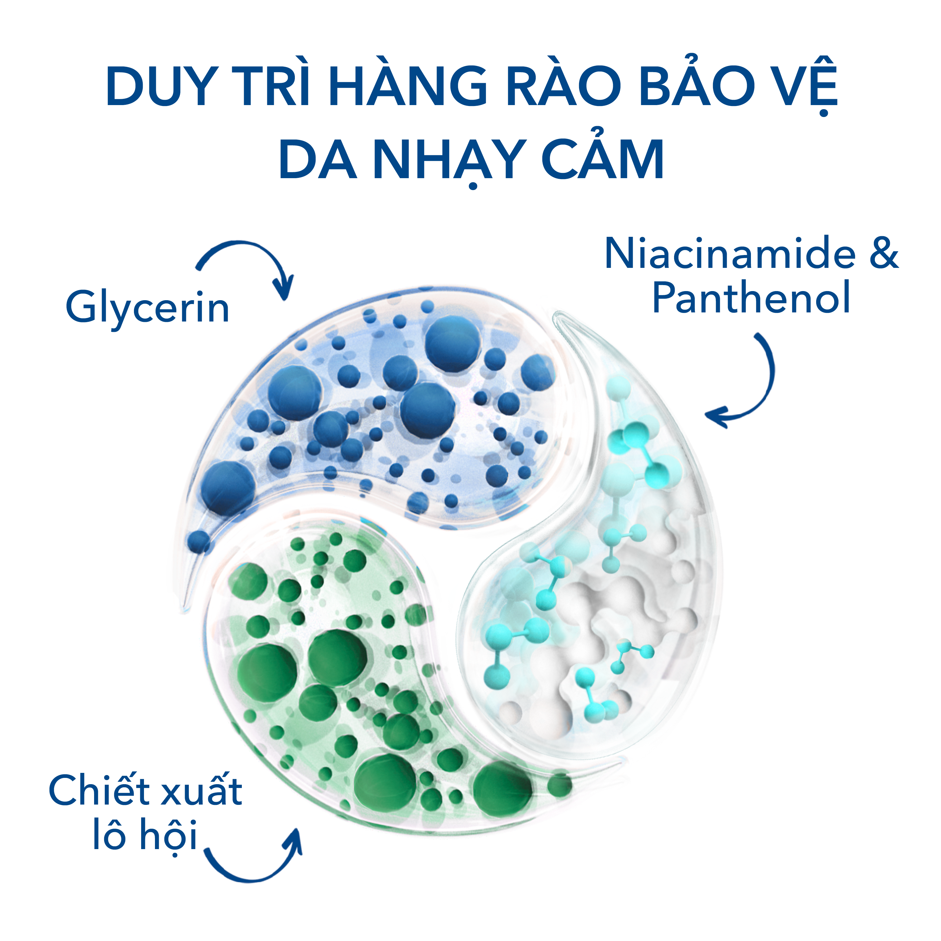 Sữa rửa mặt tạo bọt mịn dịu lành cho da nhạy cảm Cetaphil Hydrating Foaming Cream Cleanser 
                    Ingredients